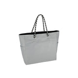 Large 2 Way Tote In 2 Way Dove Grey