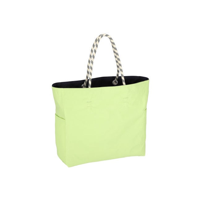 LeSportsac Unisex Bags Large 2 Way Tote In 2Way Deep Sea Blue/Lime