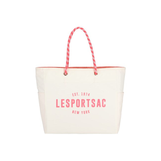 LeSportsac Unisex Bags Large 2 Way Tote In 2Way Merngue/Coral Punch