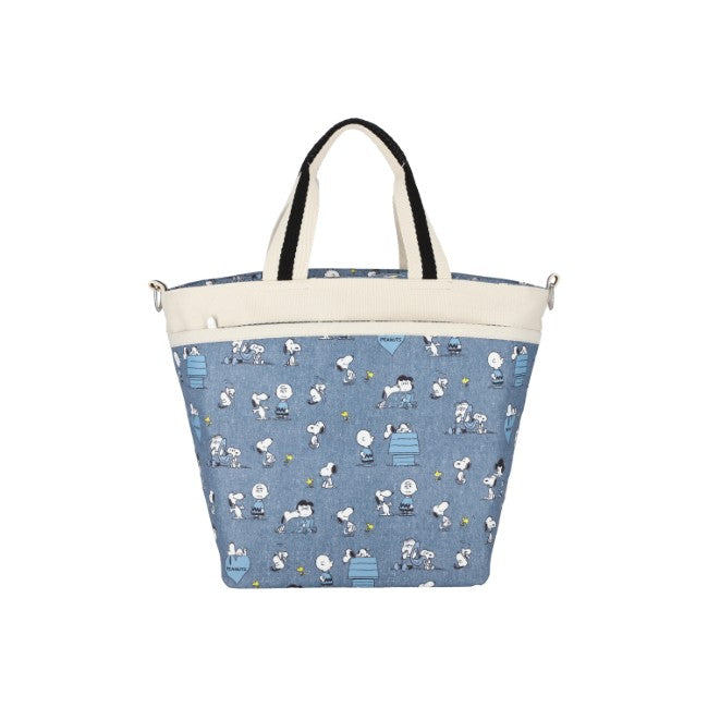 LeSportsac Unisex Bags Bucket Tote In Peanuts Happy Pals