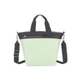 LeSportsac Unisex Bucket Tote In Frosty Green/ Thunder