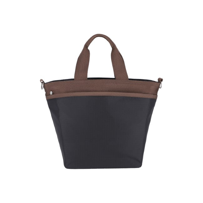 LeSportsac Unisex Bucket Tote In Deep Sea/Dark Chocolate