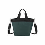 LeSportsac Unisex Bags Bucket Tote In Midnight Green/Black