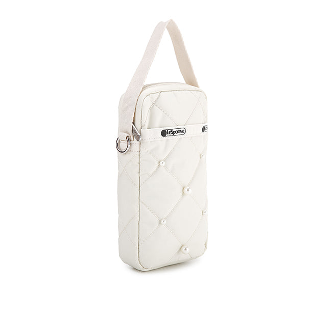 Mini Phone W Pearls In Starlight Pearl