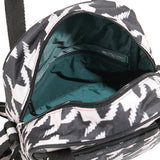 LeSportsac Tas Unisex N/S Mini Satchel In Blk/ Beige Houndstooth