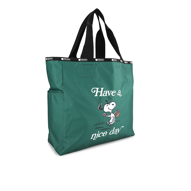 LeSportsac Tas Unisex Tote bag Lg Reversible Tote In Snoopy And Gang Tote
