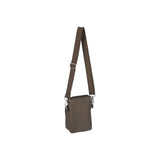 LeSportsac Unisex Mini Phone Bag In Dark Chocolate