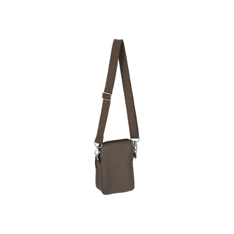 LeSportsac Unisex Mini Phone Bag In Dark Chocolate