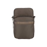 LeSportsac Unisex Mini Phone Bag In Dark Chocolate