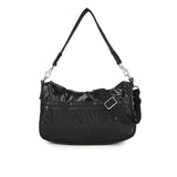 Sm Conv Shoulder In Black Shine
