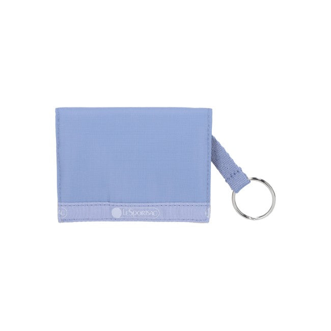 LeSportsac Unisex Snap Card Case In Slate Blue