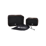 LeSportsac Unisex Packing Pouch Set In Deep Sea/Dark Chocolate
