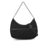 LeSportsac Unisex Bags Chain Crochet N/S Hobo In Black Crochet