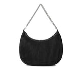 LeSportsac Unisex Bags Chain Crochet N/S Hobo In Black Crochet