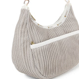 LeSportsac Unisex Bags Chain Crochet N/S Hobo In Beige Crochet