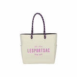 LeSportsac Unisex Bags Ml 2 Way Tote In 2 Way Bscut Bege/Deep Sea
