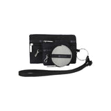 Multi Pouch Wristlet In Black/Dove/Deep Sea Cb