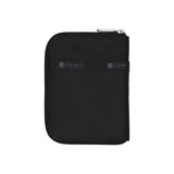 Zip Travel Wallet In Recycled Black