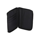 Zip Travel Wallet In Recycled Black