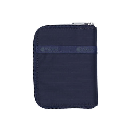Zip Travel Wallet In Deep Sea Blue