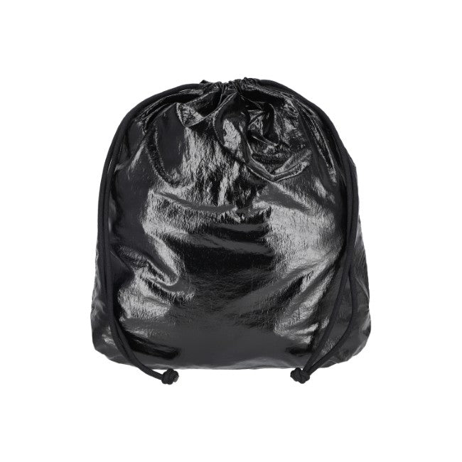 Med Net Tote Bag In Fish Net Black Foil