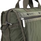 Mini Duffel Crossbody In Dark Olive