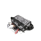 Mini Duffel Crossbody In Neutral Leopard