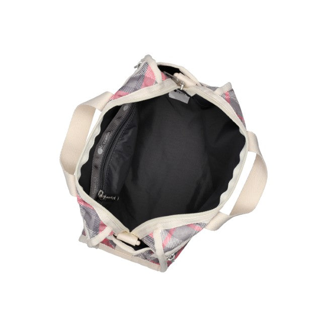 LeSportsac Unisex Mini Duffel Crossbody In Seamless Tartan