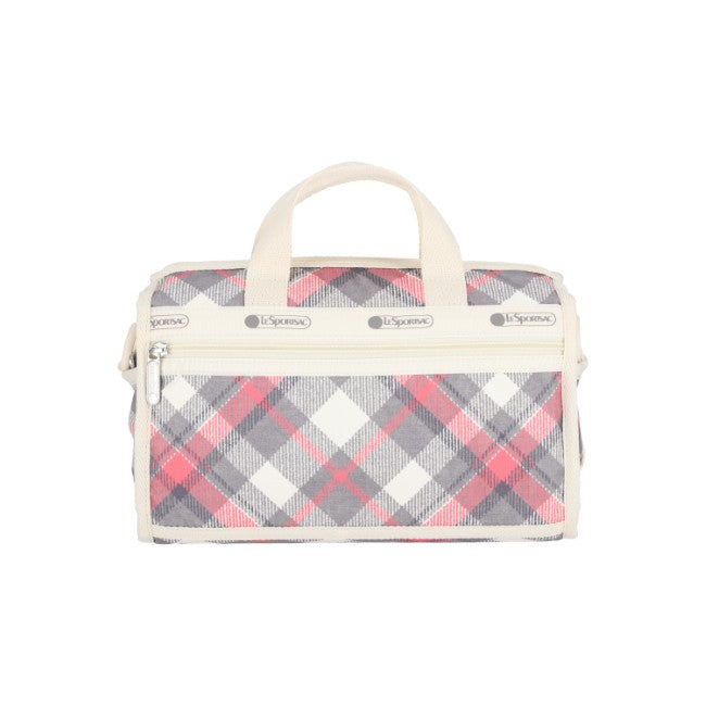LeSportsac Unisex Mini Duffel Crossbody In Seamless Tartan