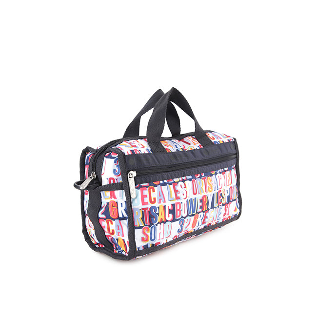 LeSportsac Unisex Mini Duffel Crossbody In Downtown Nyc