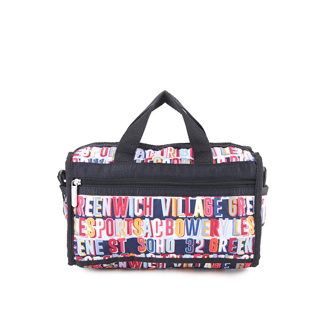 LeSportsac Unisex Mini Duffel Crossbody In Downtown Nyc