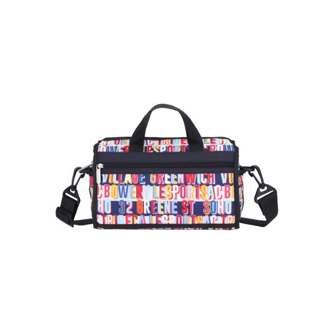 LeSportsac Unisex Mini Duffel Crossbody In Downtown Nyc