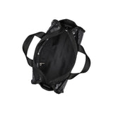 LeSportsac Unisex Bags Mini Duffel Crossbody In Black Shine