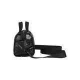 LeSportsac Unisex Bags Mini Duffel Crossbody In Black Shine