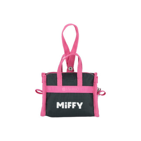 LeSportsac Unisex Bags Micro Weekender Charm In Miffy Green/Pink Charm