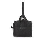 LeSportsac Unisex Micro Weekender Charm In Recycled Black