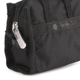 LeSportsac Unisex Micro Weekender Charm In Recycled Black