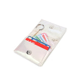 Gradient Snap Card Case In Pearlized Gradient Shine