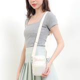 Gradient Mini Phone Bag In Pearlized Gradient Shine