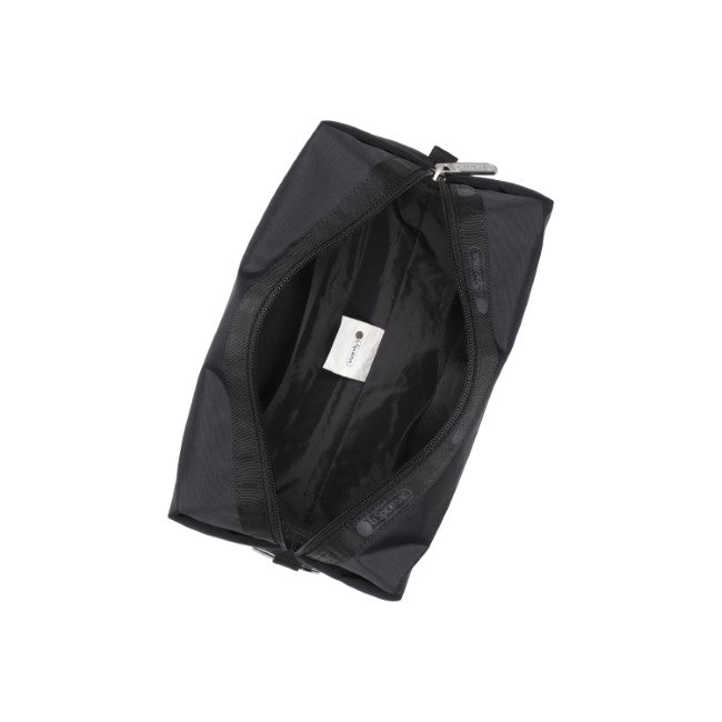 LeSportsac Unisex Pouch Large Zip Pouch In Recycled Black