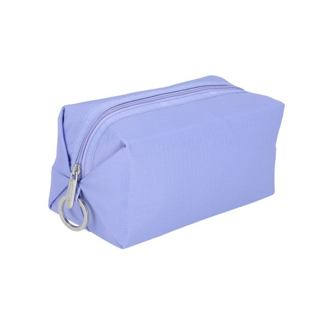 LeSportsac Unisex Large Zip Pouch In Periwinkle Dream