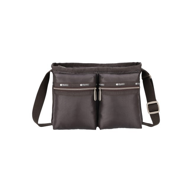 LeSportsac Unisex Bags Essential Zip Crossbody In Dark Chocolate C