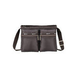LeSportsac Unisex Bags Essential Zip Crossbody In Dark Chocolate C