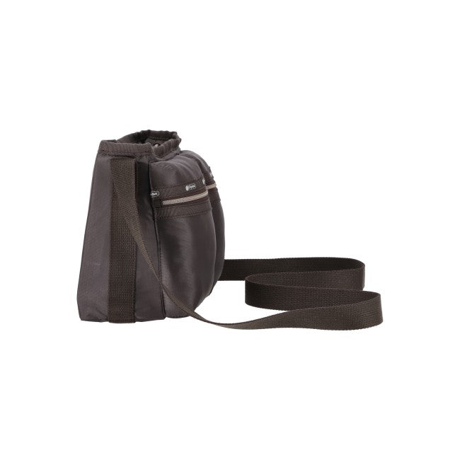 LeSportsac Unisex Bags Essential Zip Crossbody In Dark Chocolate C
