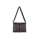 LeSportsac Unisex Bags Essential Zip Crossbody In Dark Chocolate C