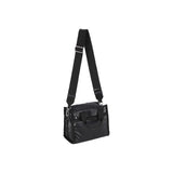 LeSportsac Unisex Bags E/W Shoulder Satchel In Black Shine
