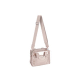 LeSportsac Unisex Bags E/W Shoulder Satchel In Rose Gold Shine