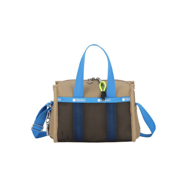 LeSportsac Unisex Bags Msgm Metro Xbody In Metro Khaki/Blue