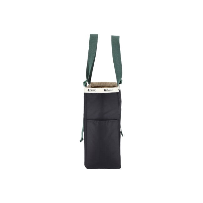 LeSportsac Unisex Bags Lg Handle Adj Tote In Deep Sea/Bottle Green Wb