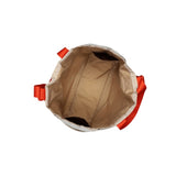 LeSportsac Unisex Bags Lg Handle Adj Tote In Meringue/Mandarin Wb